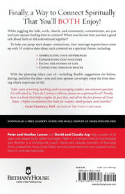 back book cover of 10 great dates, connecting faith, love and marriage, by david arp and claudia arp